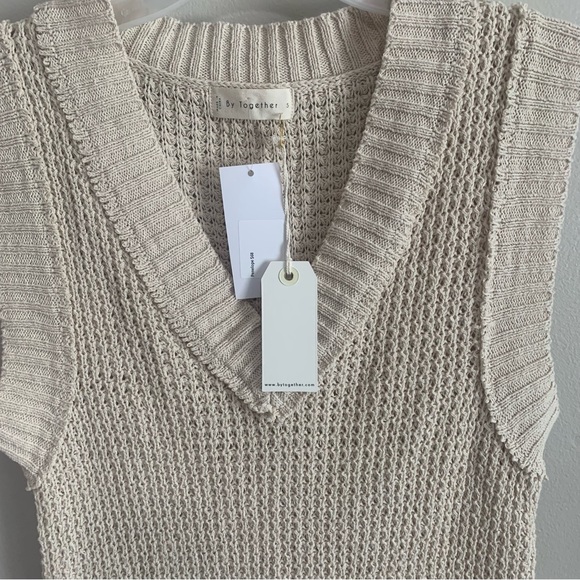 Jane & Willow By Together Crochet Sleeveless Midi Tank Dress - Picture 7 of 8